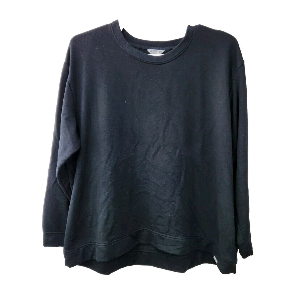 Orvis Sweatshirt XXL Black Classic Collection 2XL Adults‎ Unisex